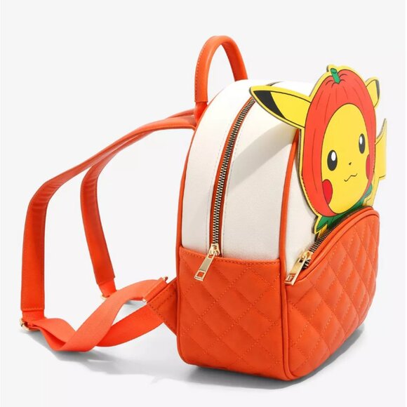 Loungefly Pokémon Pumpkin Pikachu Mini Backpack and Cardholder main image 7